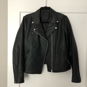 UNIQLO Leather Riders Jacket